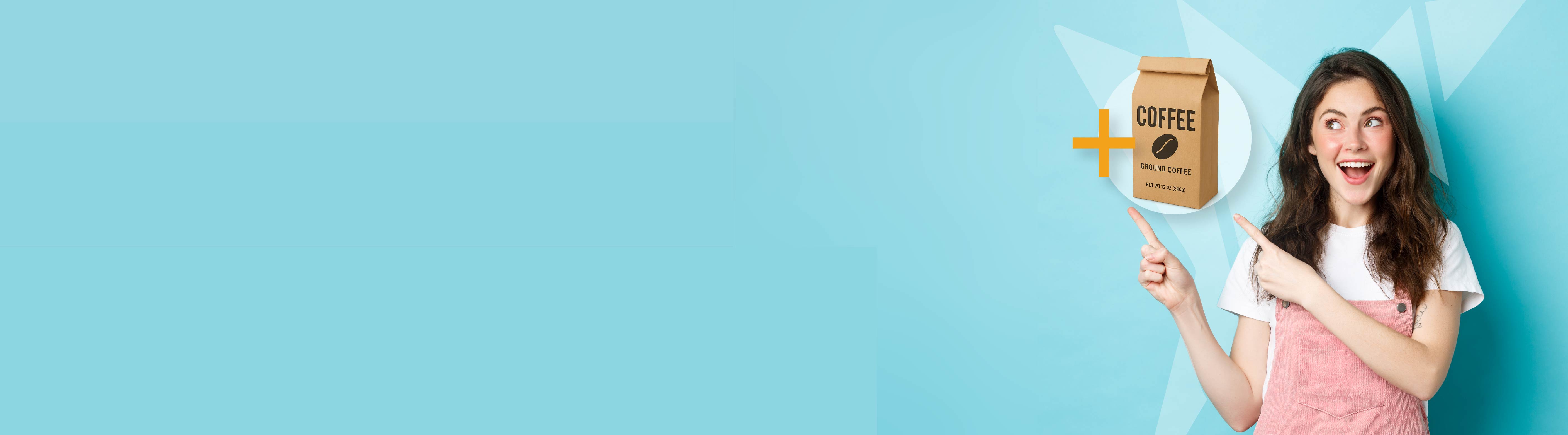 Café gratis junto a tu envío