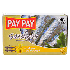 Pay Pay Sardinas en Aceite de Girasol (120g)