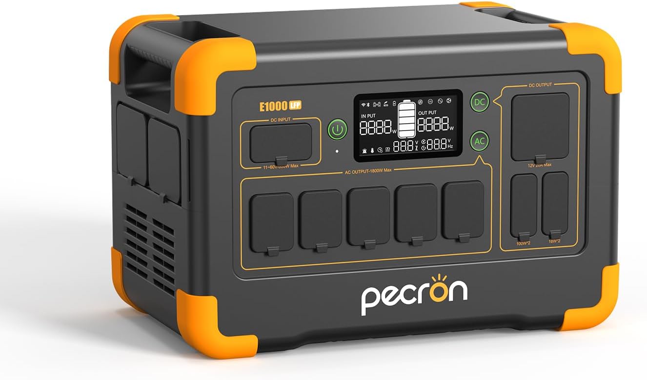 Estación de energía portátil pecron E1000LFP