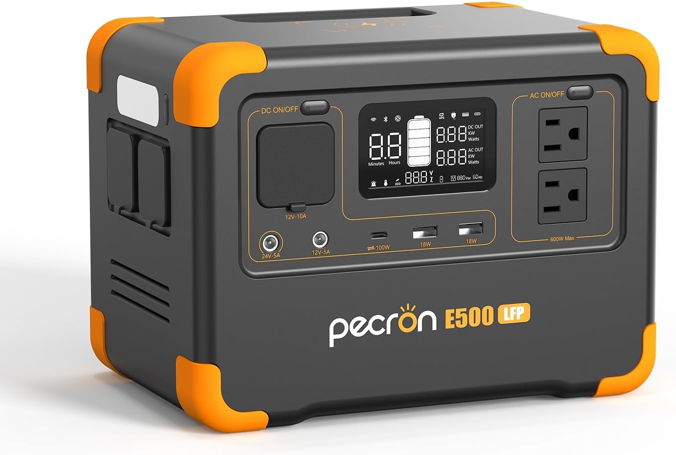 Estación de energía portátil pecron E500LFP