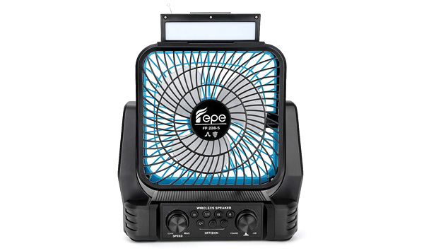 Ventilador recargable EPE 8" FP-336-S