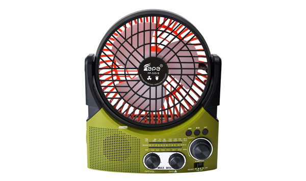 Ventilador recargable EPE 6" FP-335-S